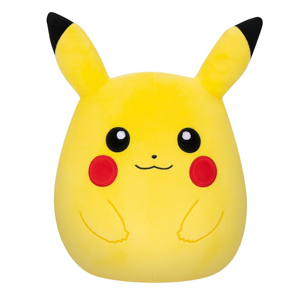 SQUISHMALLOWS Pokemon plīša rotaļlieta Pikachu, 25 cm cena un informācija | Mīkstās (plīša) rotaļlietas | 220.lv