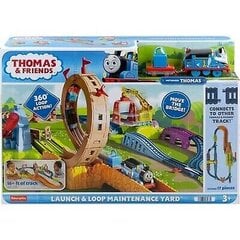 Fisher-Price Thomas Crane Track ir aizraujošs Thomas and Friends komplekts, kas ļauj jaunajiem inženieriem veidot un atjaunot savus piedzīvojumus ar savām iecienītākajām lokomotīvēm. Komplektā ir iekļ cena un informācija | Rotaļlietas zēniem | 220.lv