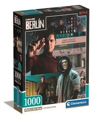 Puzzle Compact Netflix Berlin Clementoni, 39850, 1000 gab cena un informācija | Puzles, 3D puzles | 220.lv