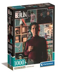 Puzzle Compact Netflix Berlin Clementoni, 39849, 1000 gab cena un informācija | Puzles, 3D puzles | 220.lv