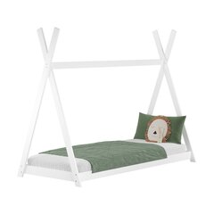 Кровать Olivia Лео, 90х200 см, белый цена и информация | Детские кровати | 220.lv