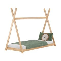 Кровать Olivia Leo, 90х200 см, коричневый цена и информация | Детские кровати | 220.lv
