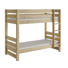 Двухъярусная кровать Olivia Ян, 90х200 см, коричневый цена и информация | Детские кровати | 220.lv