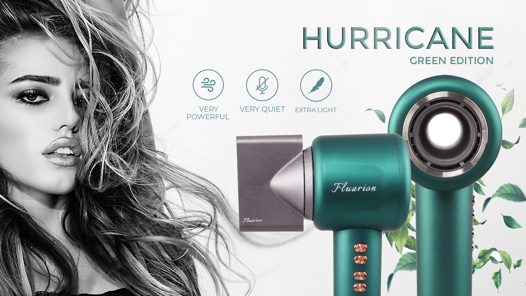 Fluarion Hurricane Power 4 cena un informācija | Matu fēni | 220.lv