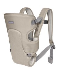 Ķengursoma KikkaBoo Carrier Myra Mesh, Beige cena un informācija | Slingi, ķengursomas | 220.lv