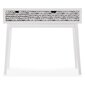 Konsoles galds Lauren, 30 x 81,5 x 90 cm, balts cena un informācija | Konsoles galdiņi | 220.lv