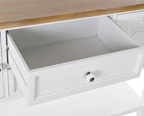 Konsole Dkd Home Decor, 120x36x80,5 cm, balta cena un informācija | Konsoles galdiņi | 220.lv