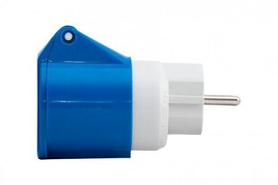 Kempinga adapteris,230V Uni-plug, 16A/3P kontaktligzda IP44 cena un informācija | Komponentu piederumi | 220.lv