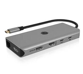 Icy Box IB-DK4061-CPD cena un informācija | Adapteri un USB centrmezgli | 220.lv