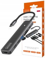 USB-концентратор Zenwire HC703 цена и информация | Адаптеры и USB разветвители | 220.lv