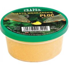 Тесто протеиновое Traper Roach 80г цена и информация | Прикормки | 220.lv