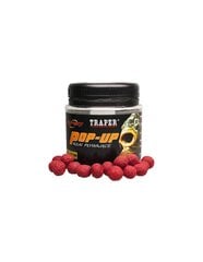 Ēsma Traper Peldošās Boilies Strawberry, 12mm, 50g cena un informācija | Ēsmas | 220.lv