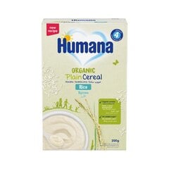 Каша рисовая Humana Bio, 4+ мес., 200г цена и информация | Каши | 220.lv