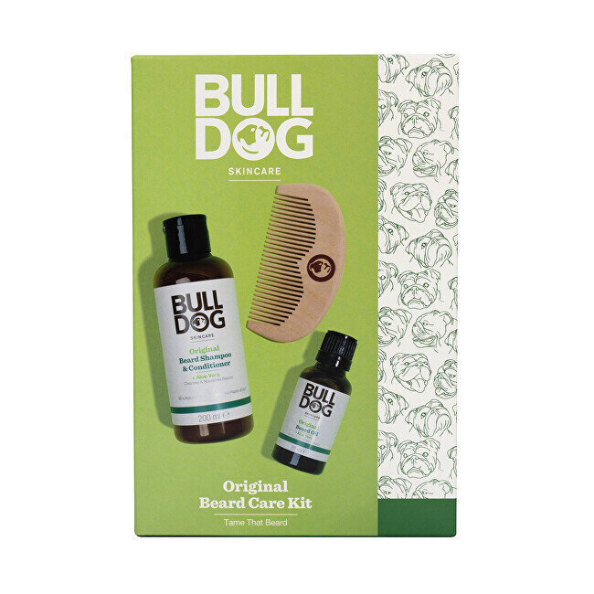 Barzdas kopšanas komplekts Bulldog Beard Care Kit: barzdas eļļa, 40 ml + barzdas šampūns un kondicionieris, 200 ml + barzdas ķemme цена и информация | Skūšanās piederumi, kosmētika | 220.lv