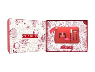 Набор для ухода за кожей лица Clarins Super Restorative для женщин: дневной крем, 50 мл + сыворотка, 10 мл + ночной крем, 15 мл цена и информация | Кремы для лица | 220.lv