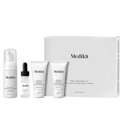 Косметический набор Medik8 Post-Treatment Kit: очищающая пена, 40 мл + сыворотка, 10 мл + защитный крем SPF 50, 15 мл + крем, 15 мл цена и информация | Кремы для лица | 220.lv