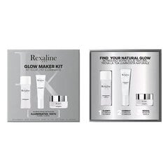 Косметический набор Rexaline Crystal Bright Skin Brightening: тоник для лица, 50 мл + сыворотка для лица, 10 мл + крем для лица, 20 мл цена и информация | Кремы для лица | 220.lv