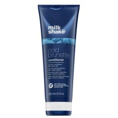 MilkShake Cold Brunette Кондиционер для каштановых волос, 250 мл цена и информация | Бальзамы, кондиционеры | 220.lv