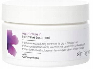 Маска для волос Simply Zen Restructure In Hair Treatment Cream Mask, 200 мл цена и информация | Средства для укрепления волос | 220.lv