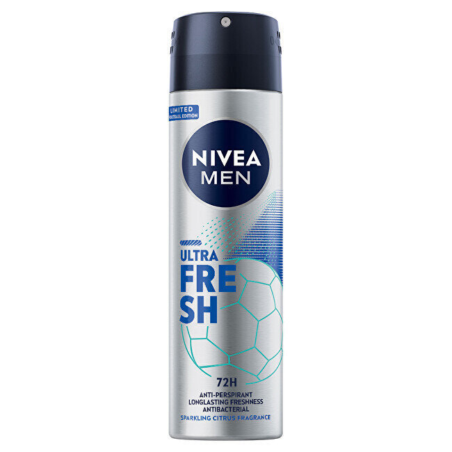 Aerosola dezodorants Nivea Men Ultra Fresh vīriešiem, 150 ml cena un informācija | Dezodoranti | 220.lv