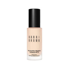 Grima bāze Bobbi Brown Skin Long-Wear Weightless Foundation SPF15, Natural 4, 30 ml cena un informācija | Grima bāzes, tonālie krēmi, pūderi | 220.lv