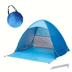 Tech Zone pludmales telts, zila cena un informācija | Teltis | 220.lv