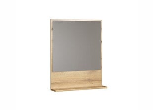 Зеркало Trendteam Pure Bliss, 60x74 см, коричневый цена и информация | Зеркала в ванную | 220.lv