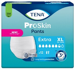 Autiņbiksītes Tena Pants Extra, XL, 12gab. цена и информация | Подгузники, прокладки, одноразовые пеленки для взрослых | 220.lv