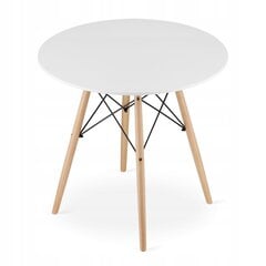 5-частный обеденный комплект Leobert Todi Lago, белый/зеленый цена и информация | Комплекты мебели для столовой | 220.lv