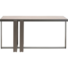 Konsoles galdiņš Kare Design, melns cena un informācija | Konsoles galdiņi | 220.lv