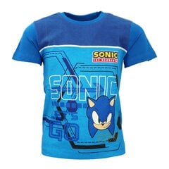 T-krekla un šortu komplekts bērniem Sonic the Hedgehog, zils cena un informācija | Zēnu pidžamas, halāti | 220.lv