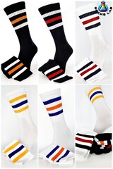 Sporta zeķu komplekts vīriešiem TripleTone Socks Lab, melni, 5 pāri. cena un informācija | Vīriešu zeķes | 220.lv