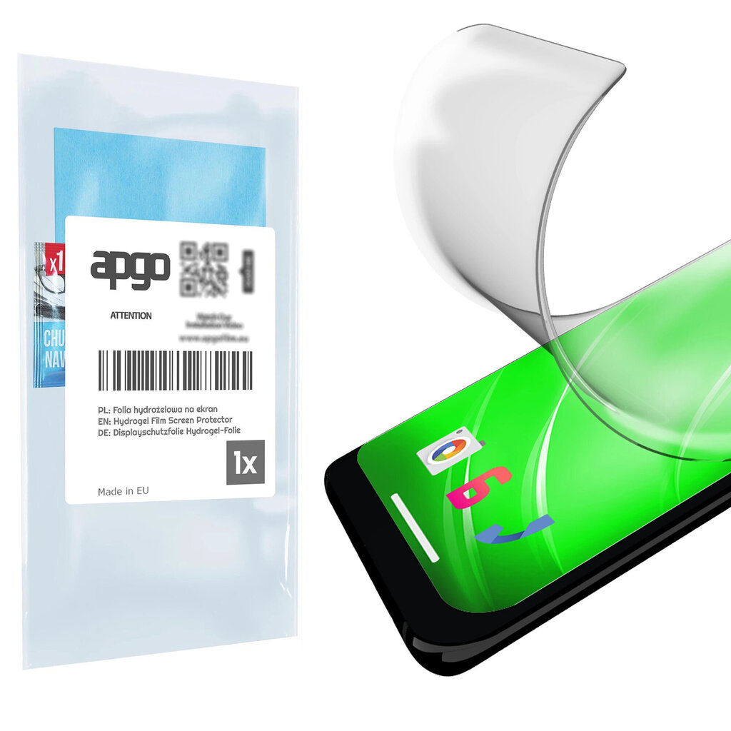 Apgo Matte Hydrogel Film Screen Protector цена и информация | Ekrāna aizsargstikli | 220.lv