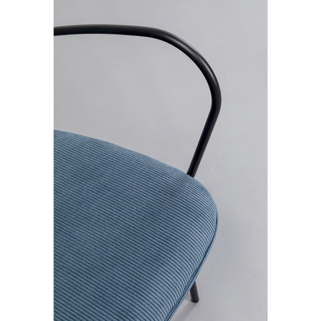 Krēsls ar roku balstu Viola Blue cena un informācija | Virtuves un ēdamistabas krēsli | 220.lv