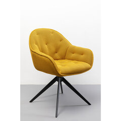 Ēdamistabas krēsls Kare Design, dzeltens cena un informācija | Virtuves un ēdamistabas krēsli | 220.lv