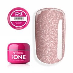 Bāzes gels nagiem Silcare Base One Shimmer Peach, 50 g цена и информация | Лаки для ногтей, укрепители | 220.lv