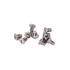 Skrūves M1.2 x 1.5 x 2.0 mm sudraba krāsā cena un informācija | Komponentu piederumi | 220.lv