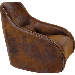 Кресло вращающееся Peony, светло коричневое цена и информация | Кресла в гостиную | 220.lv