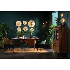 Biroja krēsls Kare Design, zaļš cena un informācija | Virtuves un ēdamistabas krēsli | 220.lv