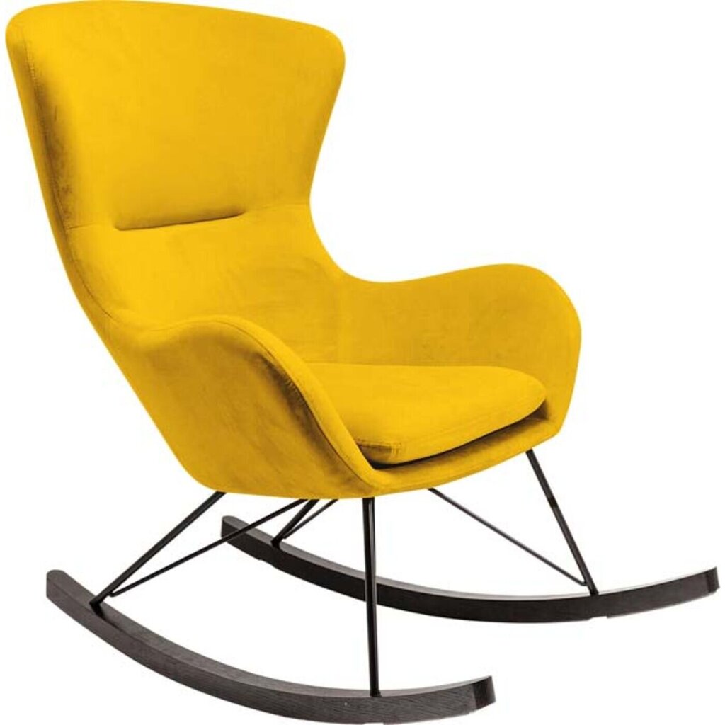 Biroja krēsls Kare Design, dzeltens cena un informācija | Atpūtas krēsli | 220.lv