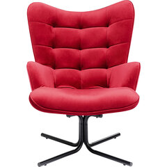 Biroja krēsls Kare Design, sarkans cena un informācija | Atpūtas krēsli | 220.lv