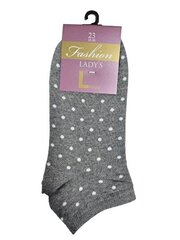Короткие женские носки Largo 207, темно-серые цена и информация | Женские носки | 220.lv