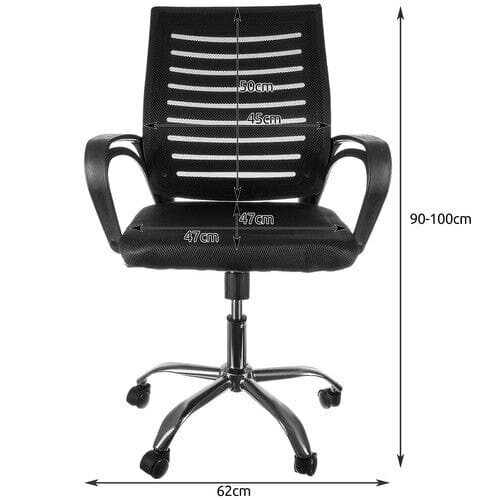 Ergonomisks biroja krēsls Malatec 16427 cena un informācija | Biroja krēsli | 220.lv