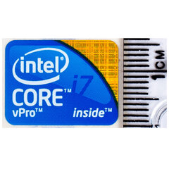 Intel Core i7 vPro uzlīme 16 x 21 mm cena un informācija | Komponentu piederumi | 220.lv