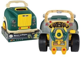 Lean Toys kravas automašīnu dzinēju rotaļlietu komplekts cena un informācija | Rotaļlietas zēniem | 220.lv