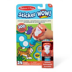 MELISSA & DOUG игровой комплект с наклейками Sticker WOW! Тигр цена и информация | Развивающие игрушки | 220.lv