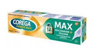 Zobu protēžu fiksācijas gēls Corega Power Max, 40 g cena un informācija | Zobu pastas, birstes | 220.lv