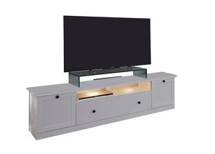 TV skapis Trendteam Baxter, 177x41xH49 cm, balts цена и информация | Тумбы под телевизор | 220.lv