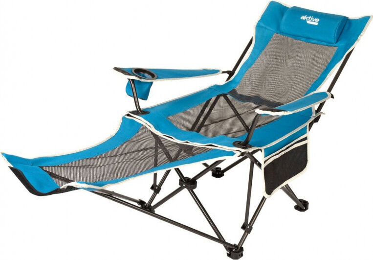 Saliekamais krēsls Aktive Hammock Chair Aktive, 152 x 75 x 54 cm, zils cena un informācija |  Tūrisma mēbeles | 220.lv