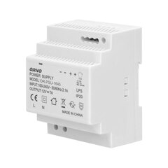 DIN sliedes barošanas avots 12VDC 7A 84W OR-PSU-1645 cena un informācija | Elektrības slēdži, rozetes | 220.lv